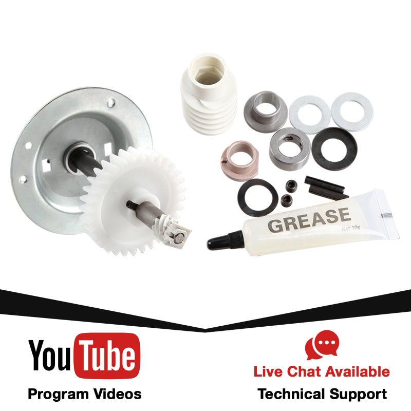 Garage Outlet طقم تركيب باب المرآب من GarageOutlet، تروس وعجلات مسننة بقدرة 1/2 حصان، بديل مباشر لأبواب Liftmaster Chamberlain (41a5021-1h-315 41a5434 41C4220A). - Image 4